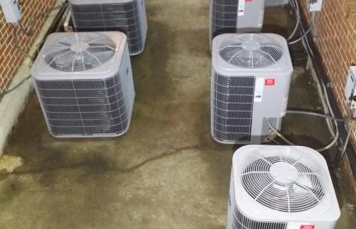 Multiple Carrier outdoor AC units for FCB Bank, Garner NC