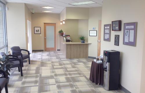 Freedom Clinic lobby after remodel